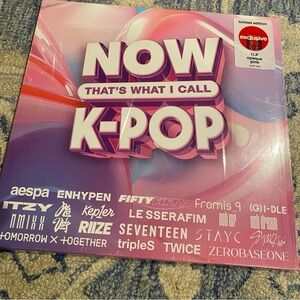 Vinyl, “Now That's What I Call K-Pop”